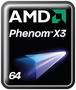 amd triple core 8750 phenom 2.4ghz am2+ 3.5m cache imags